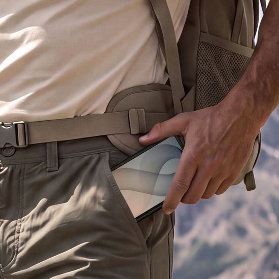 Tech-Protect Kevlar Aura MagSafe Schutzhülle für Samsung Galaxy Z Fold 8 Ultra - Extrem Robust mit Ständer - Schwarz
