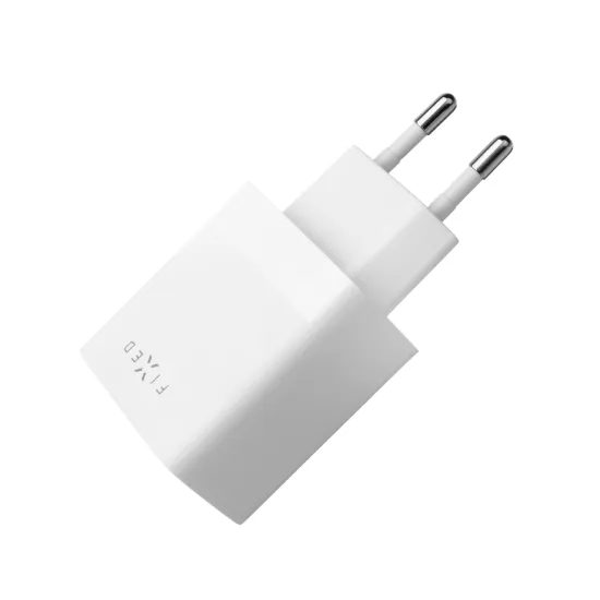 Hálózati töltő FIXED 2x USB, 17W, Smart Rapid Charge, fehér