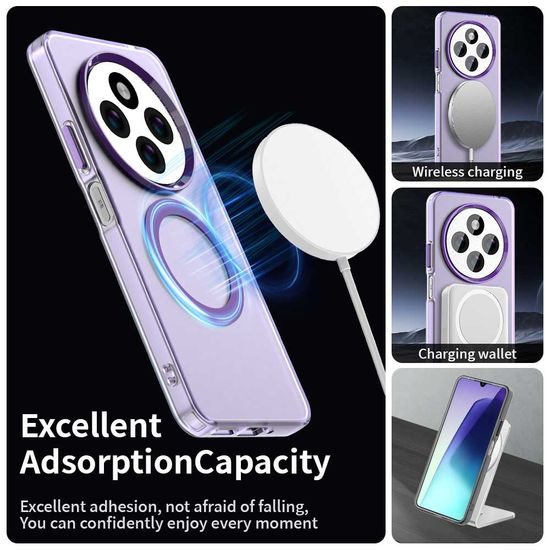 Techsuit CandyCase MagSafe, Xiaomi Redmi 14C / Poco C75, μωβ