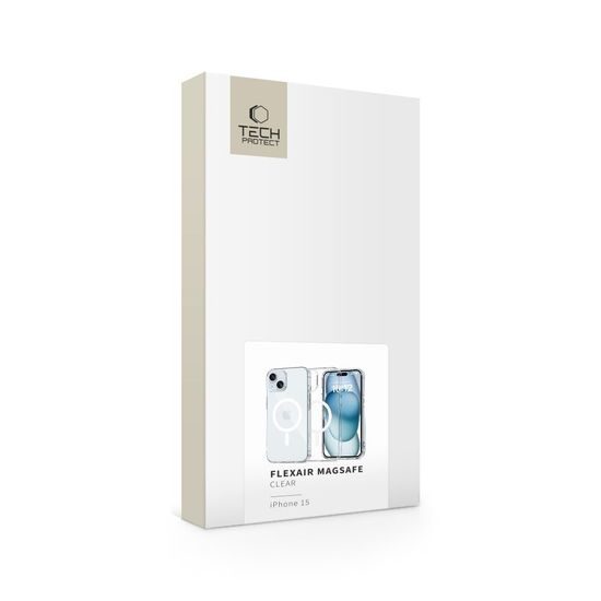 Tech-Protect Flexair MagSafe, iPhone 15, átlátszó