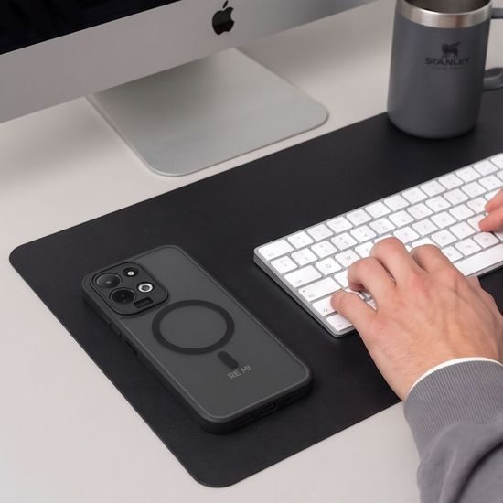 Xiaomi Redmi 17 4G / 5G vāciņš – Tech-Protect MagMat MagSafe – melns matēts