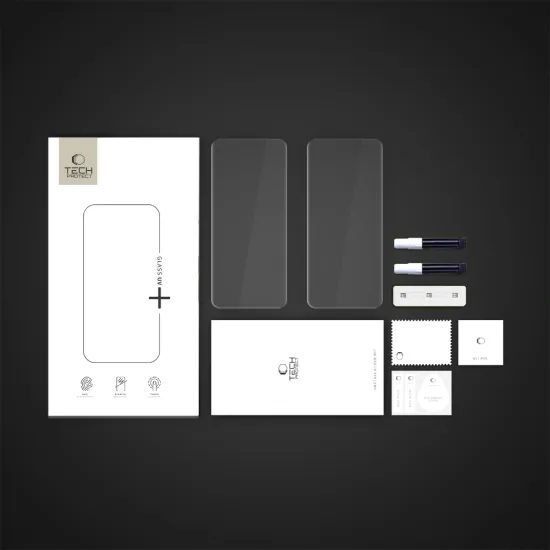 Tech-Protect UV+ Προστατευτικό Γυαλί Οθόνης, Motorola Edge 60 Fusion, 2 τεμάχια