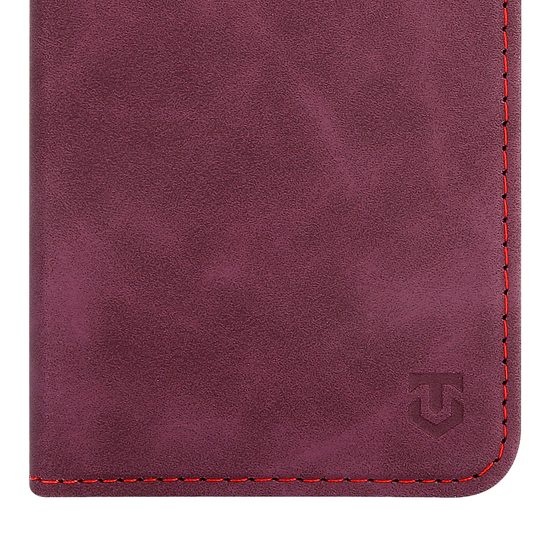 Tactical Xproof Schutzhülle für Samsung Galaxy A57 - Flip Case mit Magnetverschluss - Rot