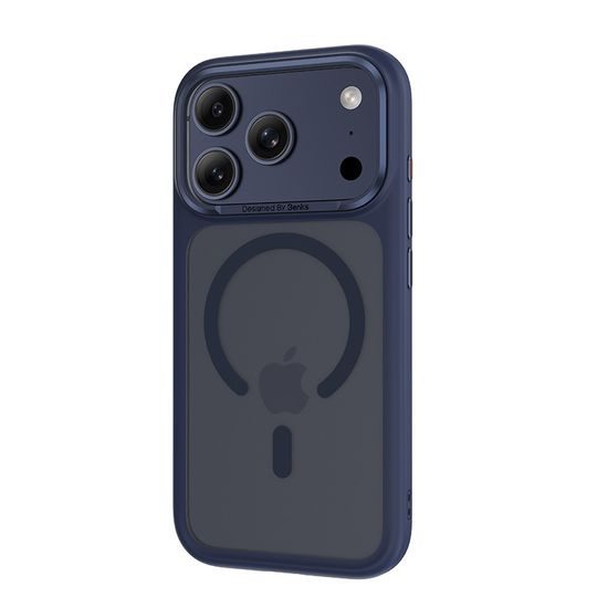 Benks Magnetic Mist cover Metal Frame til iPhone 17 Pro - Blåt