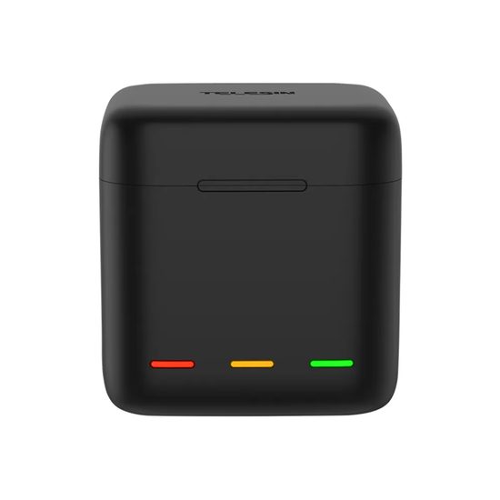 Telesin kutija za punjenje sa 3 utora za GoPro Hero 9 / Hero 10 + 2 baterije (GP-BNC-901)