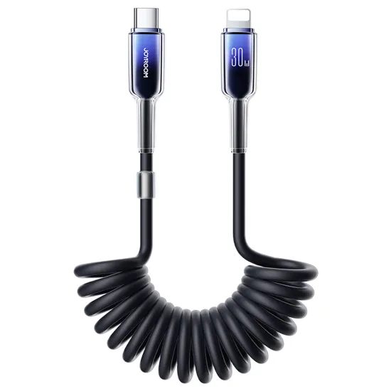 Joyroom S-A43 kabel USB-C - Lightning, 30W, 1,5 m, černý