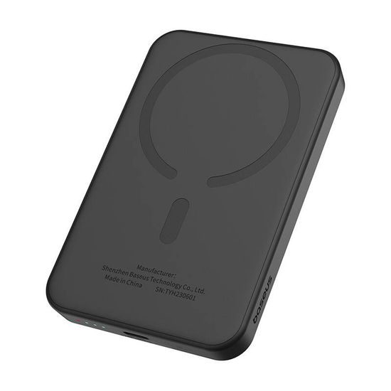 Baseus Magnetna mini napajalna baterija, 5000 mAh, 20 W, črna