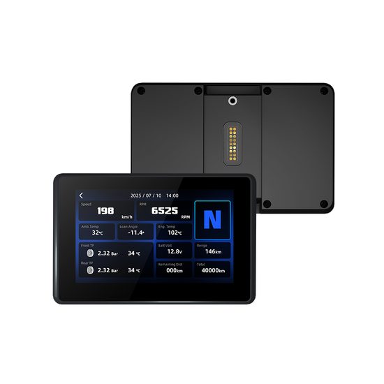 5" Bezdrôtový displej pre motocykle BMW, Apple CarPlay / Android Auto