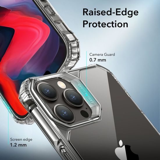 ESR Air Armor obal, iPhone 15 Pro, průhledný