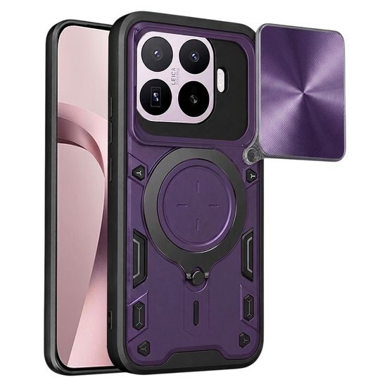 Xiaomi 17T dėklas – Techsuit CamGuard Pro – violetinė