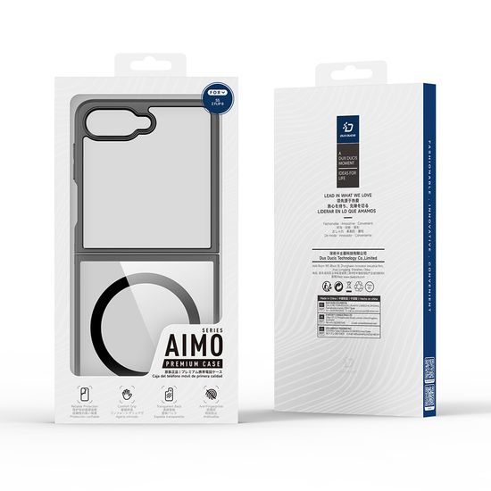 Dux Ducis Aimo MagSafe obal, Samsung Galaxy Z Flip8, černý