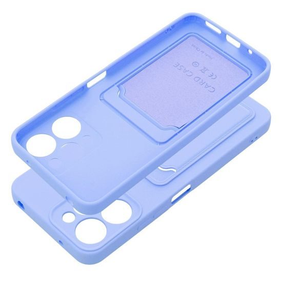 Card Case obal, Xiaomi Redmi 12 4G, fialový