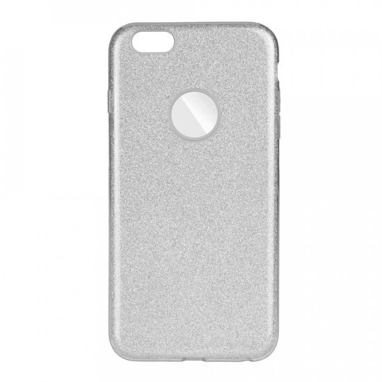 Obal Forcell Shining, iPhone 7 / 8, stříbrný