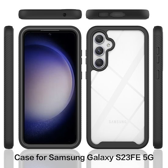 JP Defense360 tok, Samsung Galaxy S23 FE, fekete