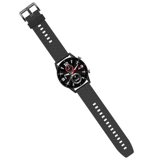 Curea Strap Y pentru ceasuri Samsung Galaxy Watch 46mm, neagră