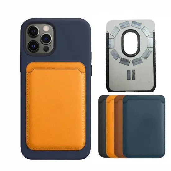 Θήκη καρτών JP Card Pocket, συμβατή με MagSafe, μπλε