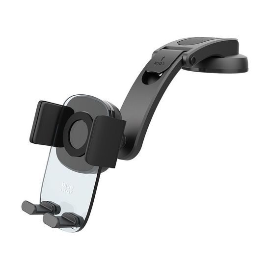 BlueStar Long Neck Crystal suport pentru bord / geam, negru