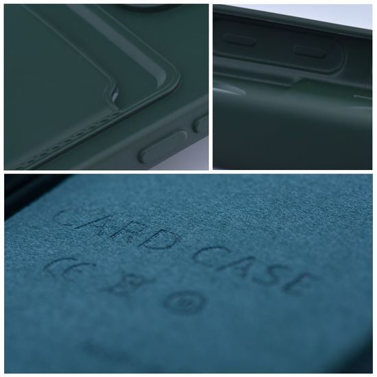 Card Case obal, Xiaomi Redmi 13C, zelený