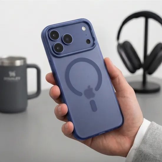 iPhone 17 Pro / 18 Pro dėklas – Tech-Protect MagZero MagSafe – mėlyna