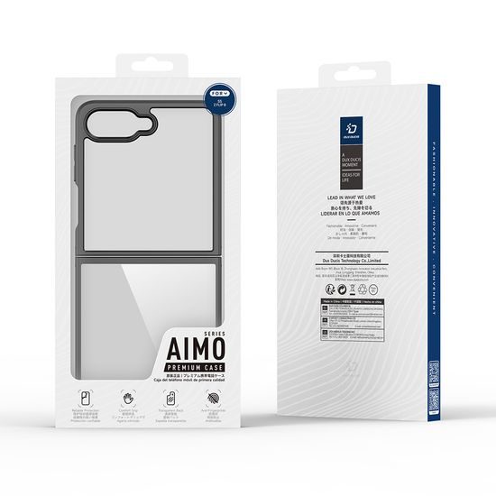 Dux Ducis Aimo obal, Samsung Galaxy Z Flip8, černý
