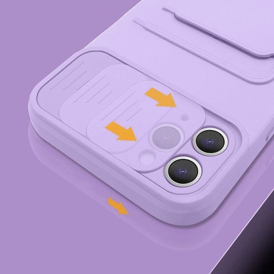 Nexeri obal se záslepkou, iPhone 7 / 8 / SE 2020, fialový