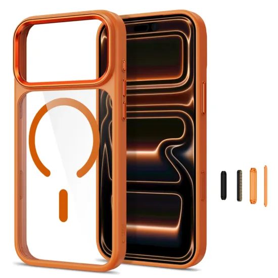 Tech-Protect MagMat MagSafe CC ümbris iPhone 17 Pro / 18 Pro – oranž