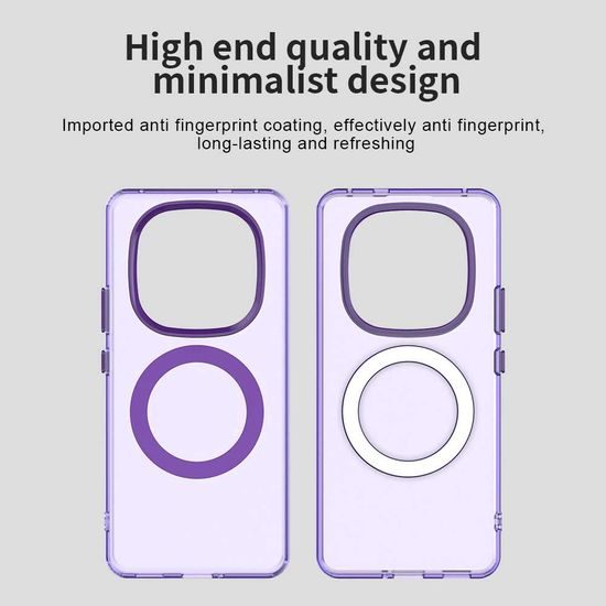 Techsuit CandyCase MagSafe, Xiaomi Redmi Note 14 Pro Plus 5G, μωβ