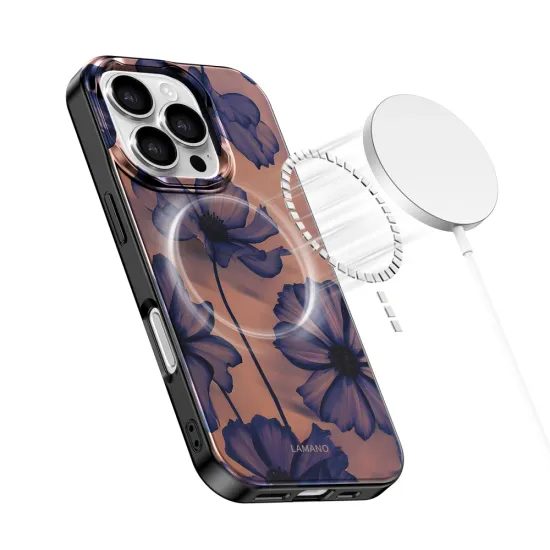 Tech-Protect Lamano MagSafe θήκη, iPhone 16 Pro Max, velvet night