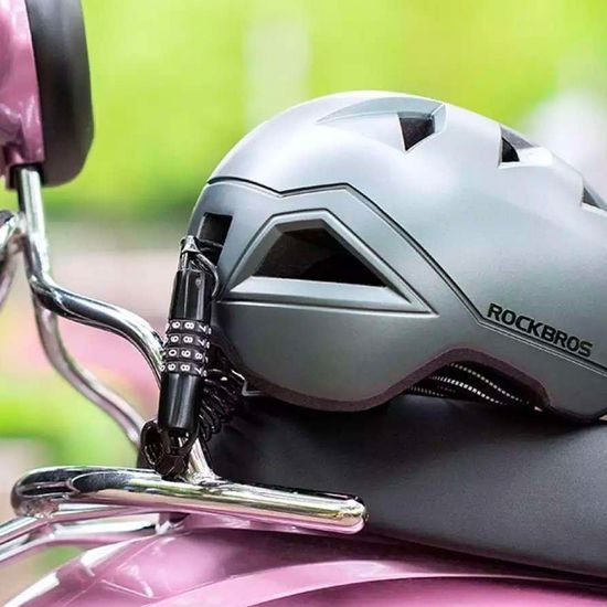 Rockbros T609 Ključavnica za kolo 1,5 m, črna