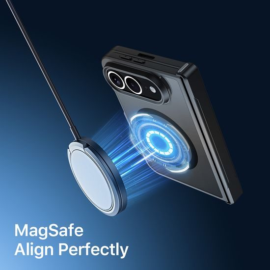 Dux Ducis Aimo MagSafe obal s ochranou pantu, iPhone Duo, černý