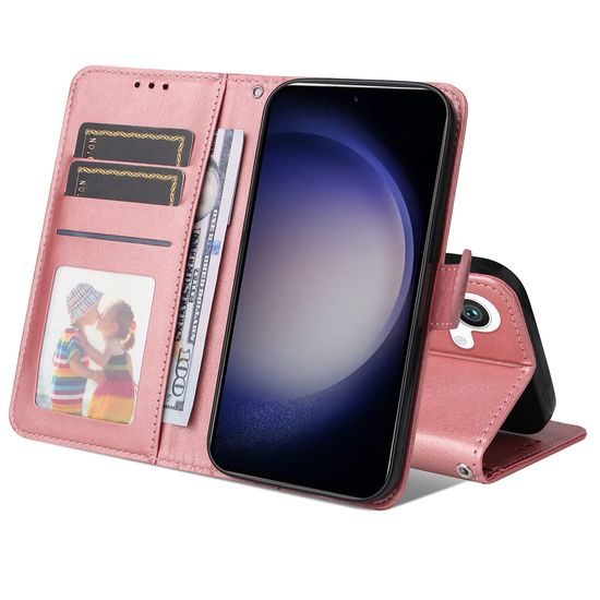 Magnet Hülle, Samsung Galaxy S25, Rosa