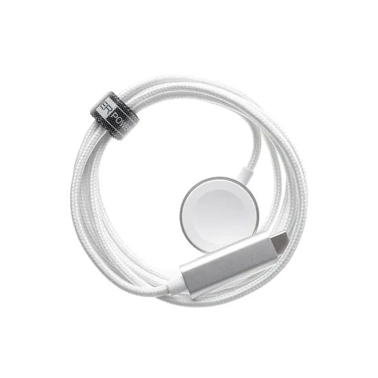 ER POWER Ταχυφορτιστής για Apple Watch, 2 m, λευκό