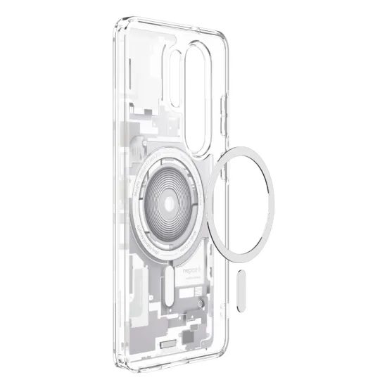Spigen Ultra Hybrid Mag Schutzhülle für Samsung Galaxy S26 Ultra - MagSafe kompatibel - Zero One - Weiß