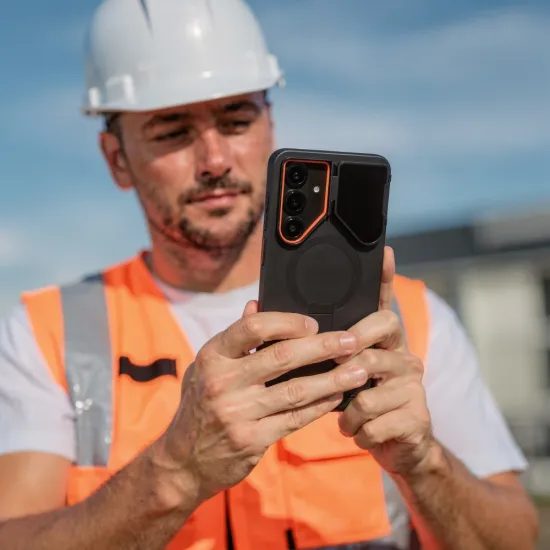 Tech-Protect Kevlar Aura MagSafe калъф, Samsung Galaxy S26, черен