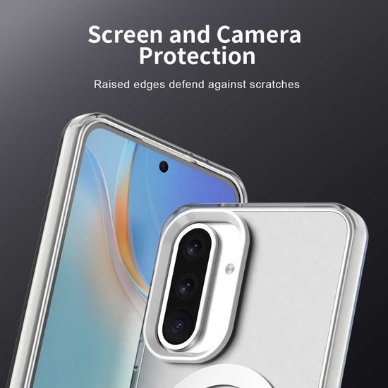 Techsuit CandyCase MagSafe, Samsung Galaxy A56 5G, λευκό