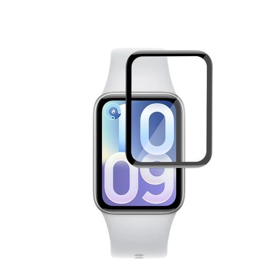 Techsuit Nano Flex kaitsekile Xiaomi Smart Band 10 Pro 2 tk – must