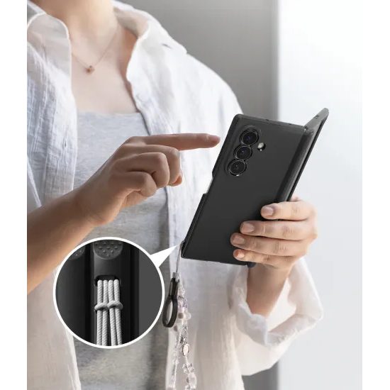 Samsung Galaxy Z Fold 8 Ultra ümbris – Ringke Onyx Flap Magnetic MagSafe – must
