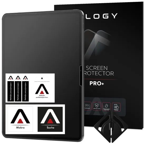 Alogy Matte Paper-Like σκληρυμένο γυαλί με πλαίσιο εγκατάστασης, iPad Pro 11" (2024 / 2025)