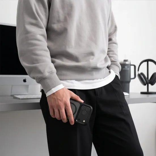 Tech-Protect MagMat MagSafe CC, iPhone 17 Pro / 18 Pro, čierny