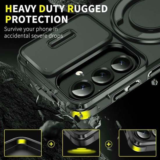 Θήκη Camslide Stand, Samsung Galaxy S26, μαύρη