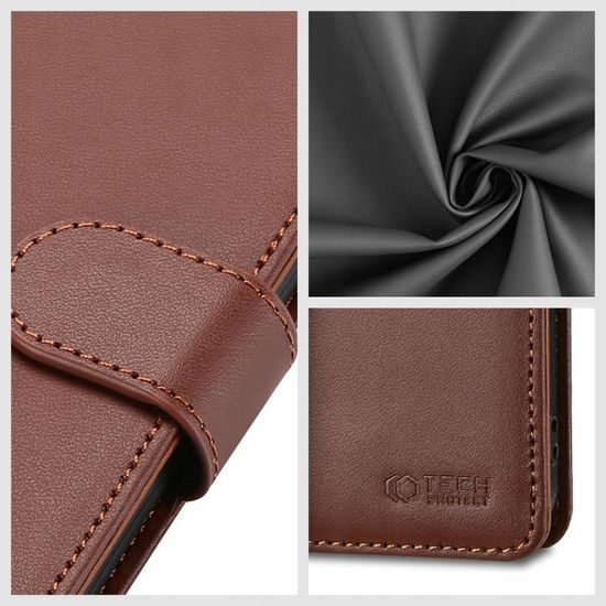 Tech-Protect Xiaomi Redmi 14C / Poco C75 hnědé pouzdro