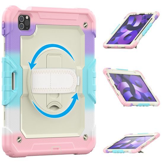 JP Solid360 Rainbow θήκη για tablet, iPad Pro 11 2018 / 2020 / 2021 / 2022, iPad Air 4 10.9 2020 / Air 5 10.9 2022