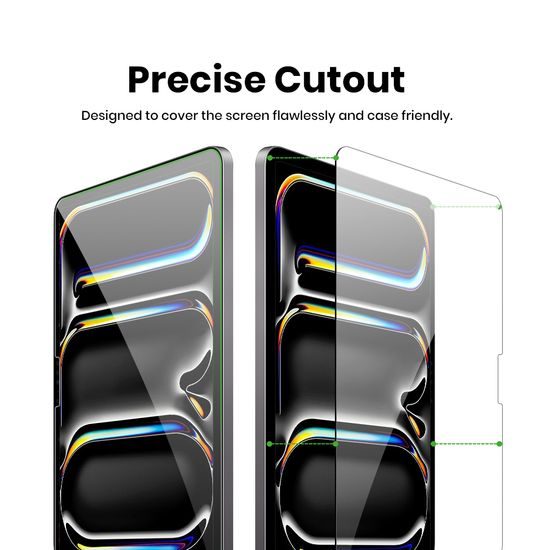 Sada 2 Tvrzených skel na tablet s aplikátorem, iPad Air 6 11" 2024 / 2025