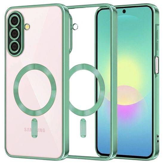 Techsuit Luxury Crystal MagSafe, Samsung Galaxy A27 5G, πράσινο