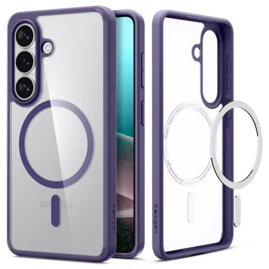 Spigen Ultra Hybrid Mag con MagSafe, Samsung Galaxy S26 Plus, viola