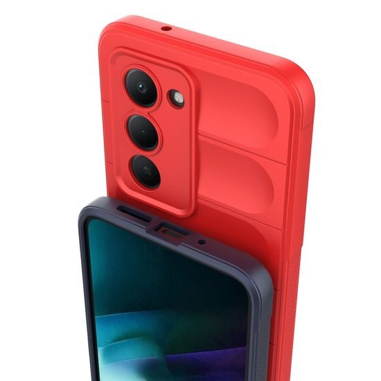 Θήκη Wency Magic Shield, Xiaomi Redmi 15, κόκκινη