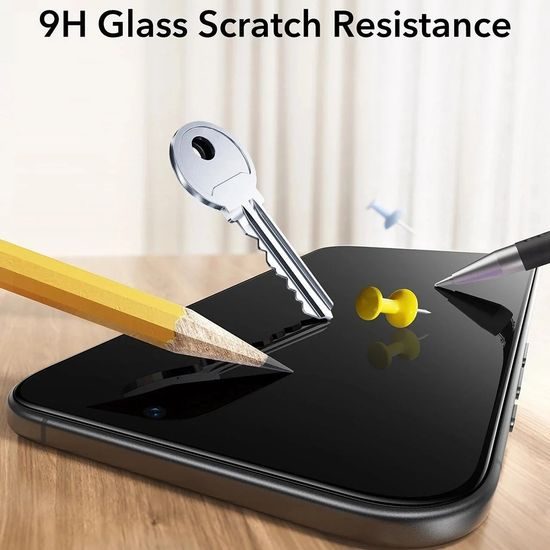 iPhone 18 Pro kaitseklaas – ESR Privacy UltraFit privaatsusklaas 3 tk