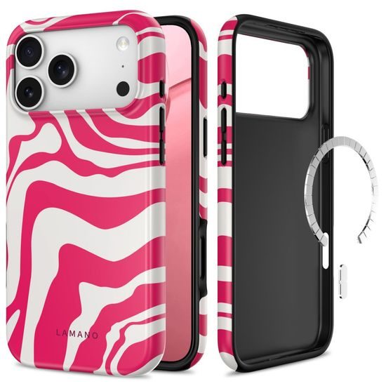 Tech-Protect Lamano MagSafe θήκη, iPhone 17 Pro Max / 18 Pro Max, Flamingo Bloom
