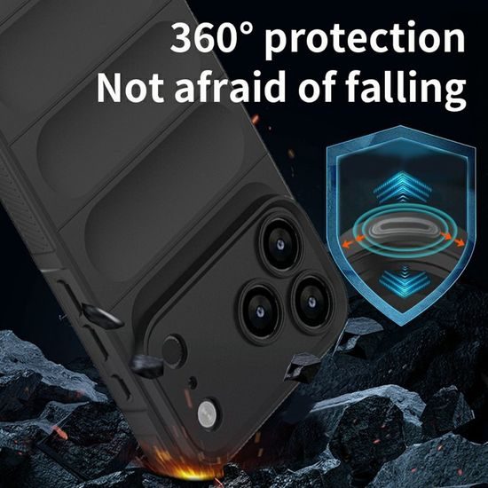 Etui Magic Shield, iPhone 17 Pro / iPhone 18 Pro, fioletowe