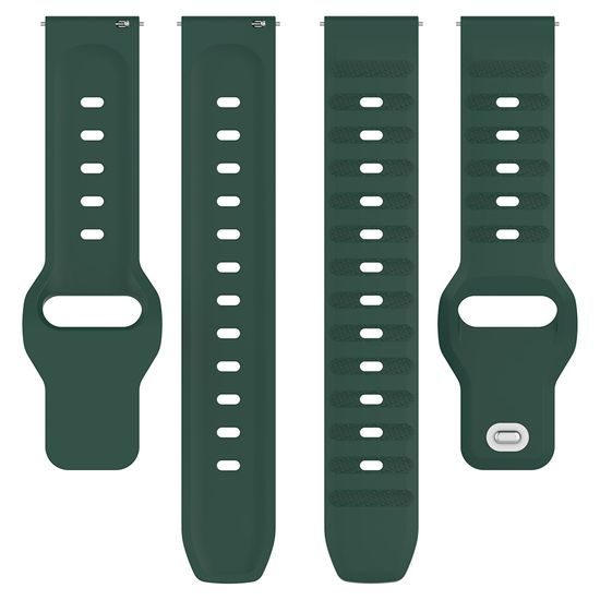 Techsuit remienok na hodinky 22mm (W050), zelený